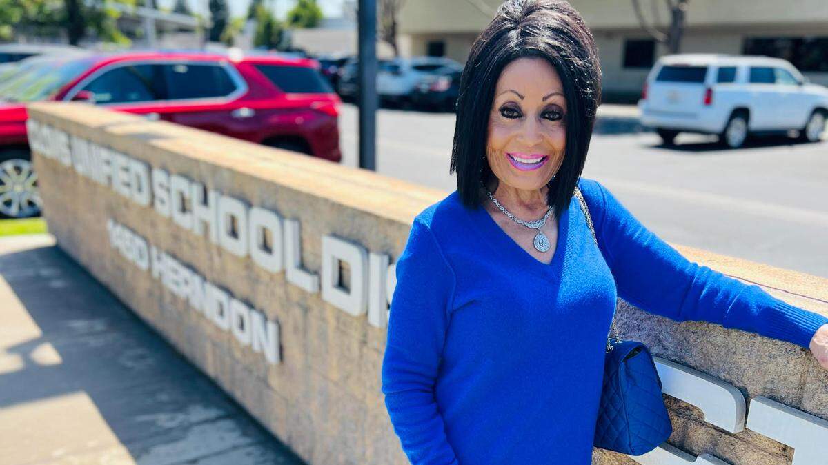 Janet Kardashian, 78, a retired teacher at Clovis Unified, said she’s running to become a trustee on the school board to protect, preserve, and propel the district into greater achievements.