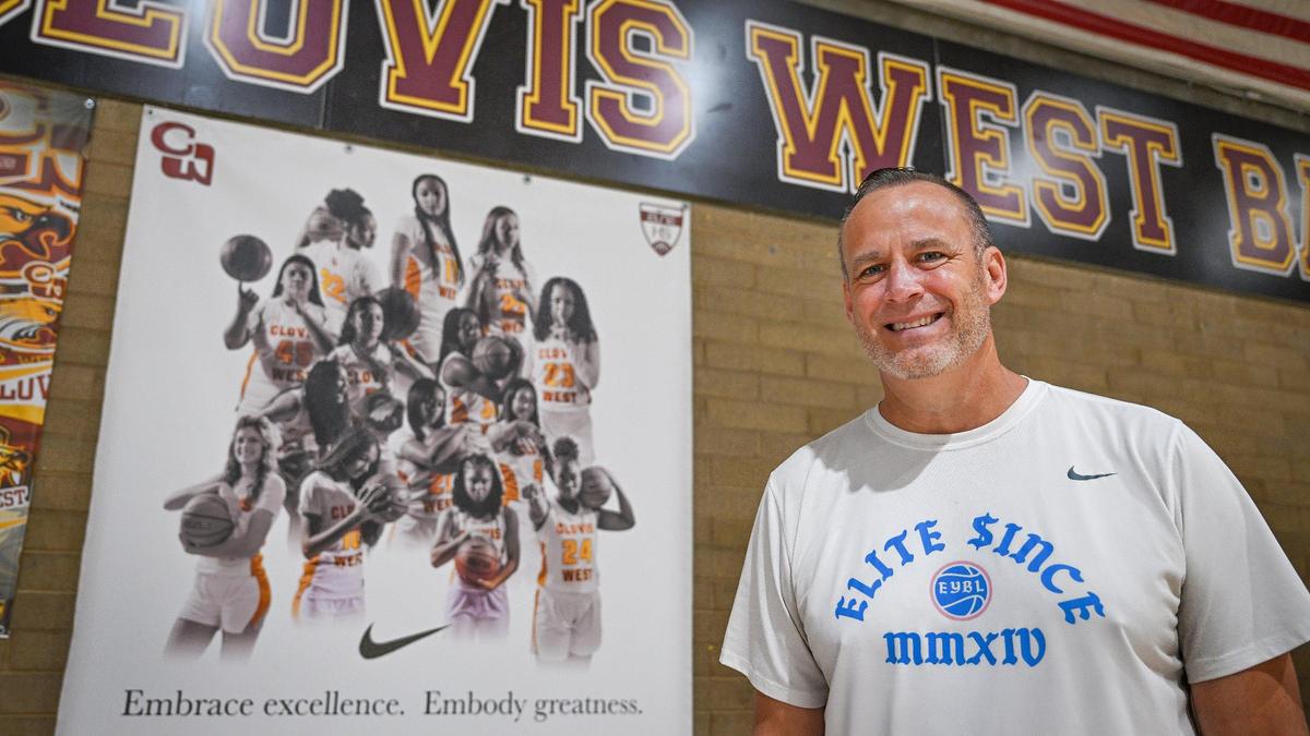 Clovis West girls basketball coach Craig Campbell is The Bee’s 2025 girls basketball Co-Coach of the Year.