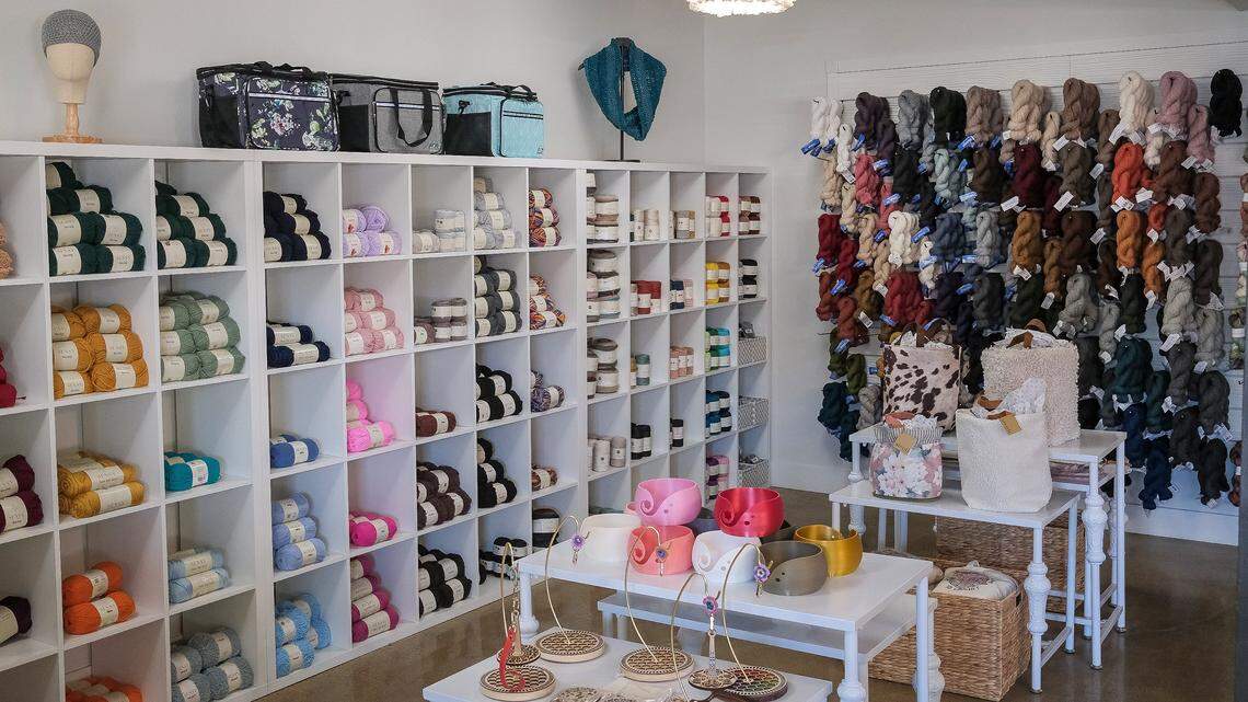 Home Arts Design, a new fiber arts, culinary arts and home decor shop, recently opened on Pollasky Avenue in Old Town Clovis and offers supplies for knitting, crocheting, sewing, embroidery, culinary arts, decorating and gardening. Classes for both crafting and cooking are also held at the shop.