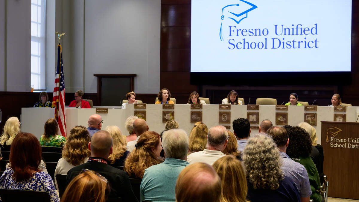 Fresno Unified retirement ceremony, June 2025.