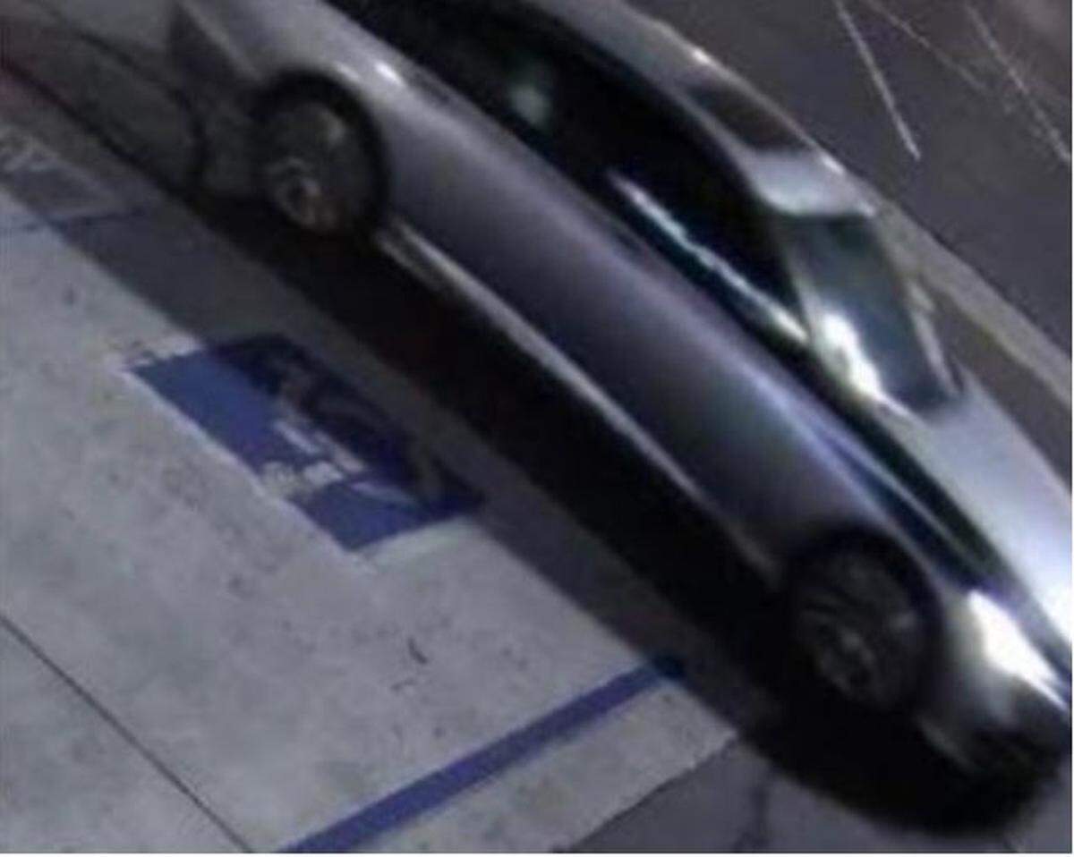 Police reported Tuesday evening that this vehicle was possibly connected to two suspected hate crime incidents in Fresno.