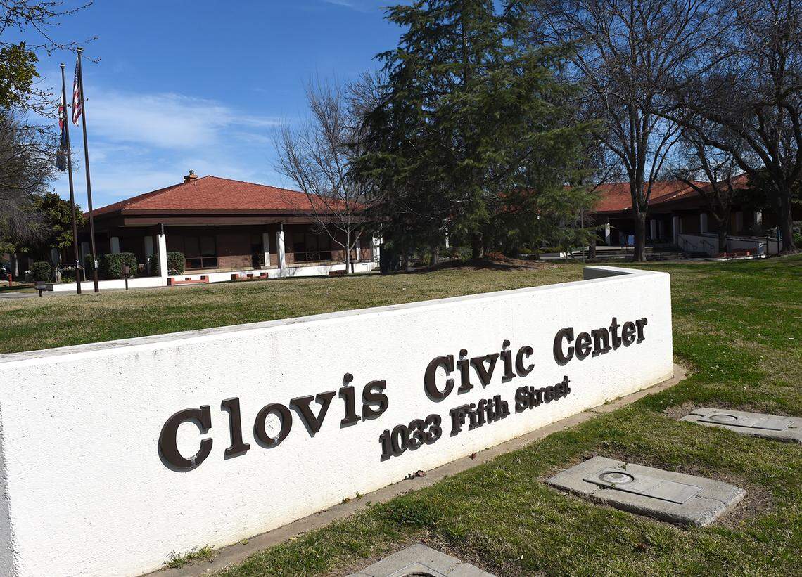 Clovis Civic Center, 1033 5th St. (3/2/2021)