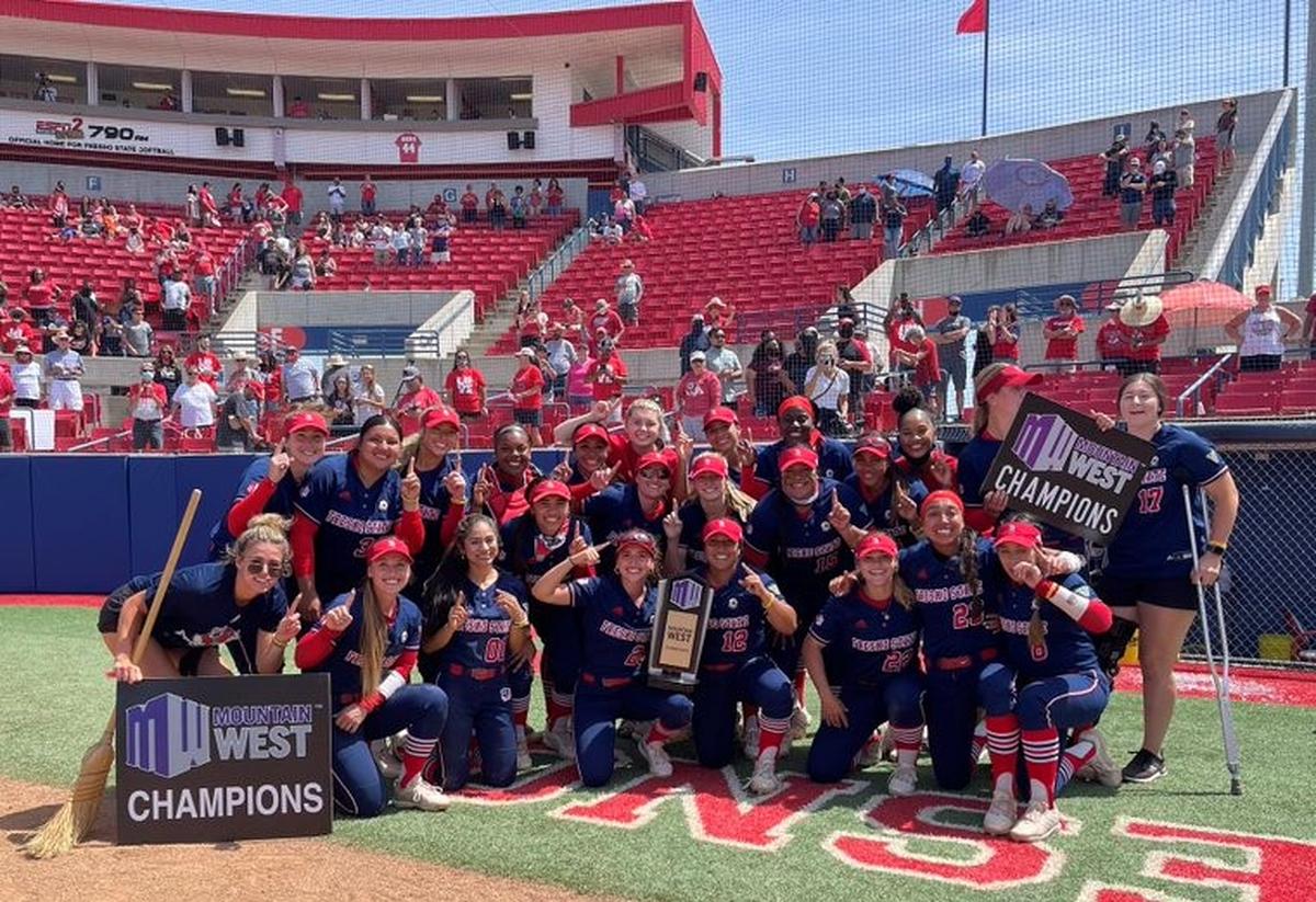 The Fresno State Bulldogs wrapped up a Mountain West Conference championship with a 3-1 victory over Boise State on Sunday, May 9, 2021. The Bulldogs are 34-9, 18-3 in conference play and will be playing in the NCAA Tournament for the 34th time in program history.