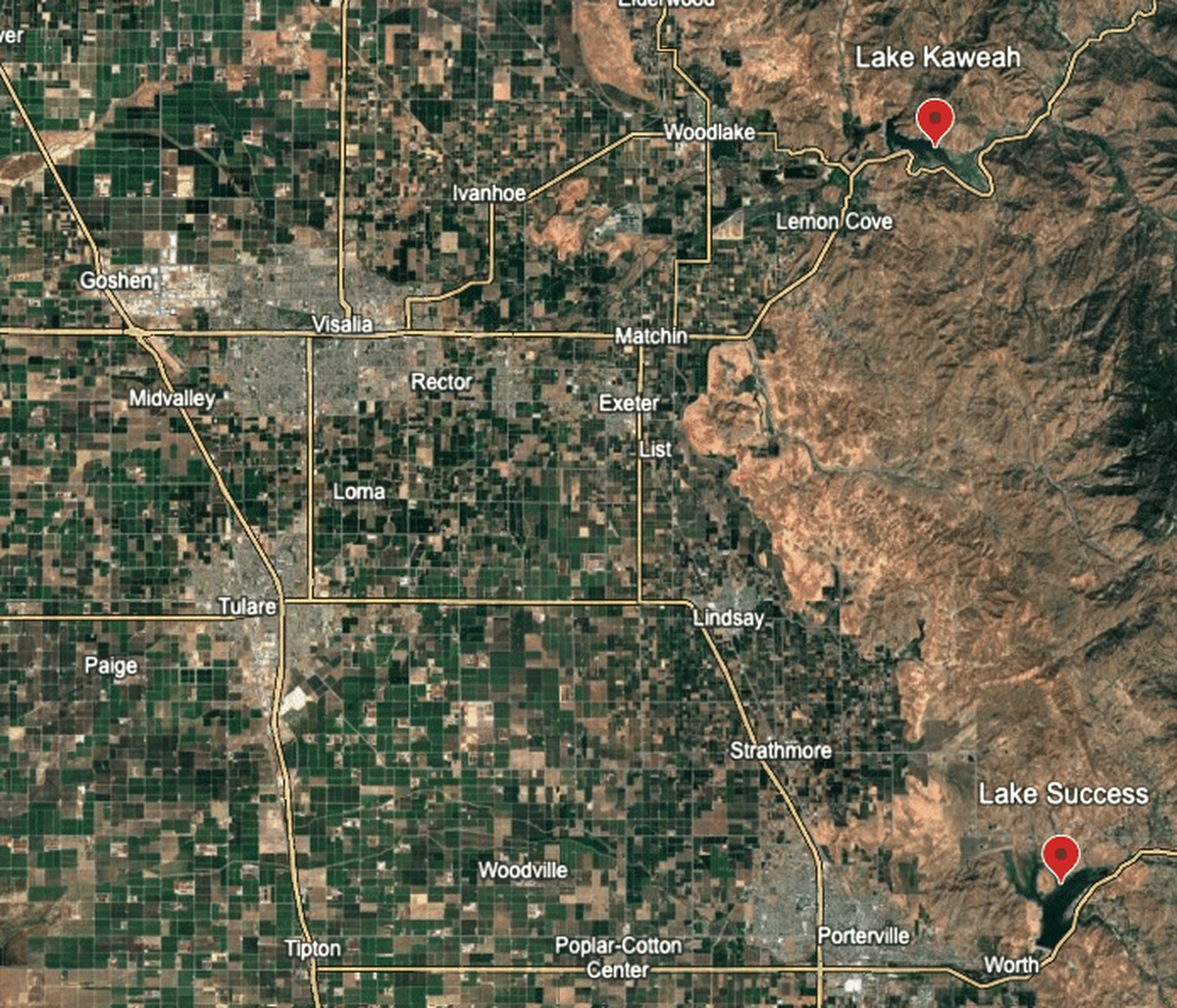 The U.S. Army Corps of Engineers announced Thursday that Kaweah and Success lakes would immediately begin dumping water in response to President Trump’s Jan. 24 executive order mandating that federal officials exert all efforts to get more water to fight southern California wildfires.
