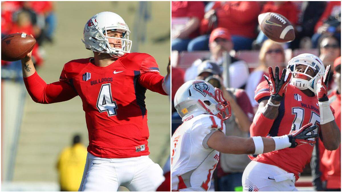 Derek Carr and Davante Adams are teammates again after the Las Vegas Raiders acquired the star wide receiver from the Green Bay Packers on March 17, 2022, reuniting the former Fresno State teammates.