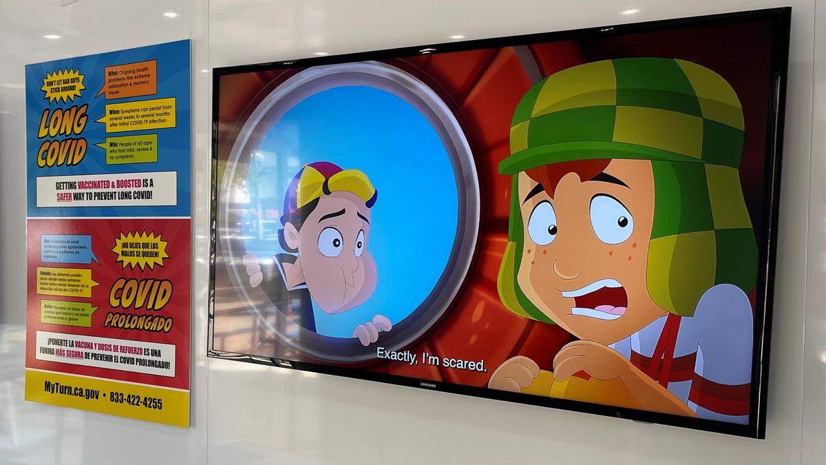 La campaña “Vaccinate ALL 58” enseña a las familias sobre la necesidad de ponerse las vacunas y los refuerzos de COVID-19.&nbsp;