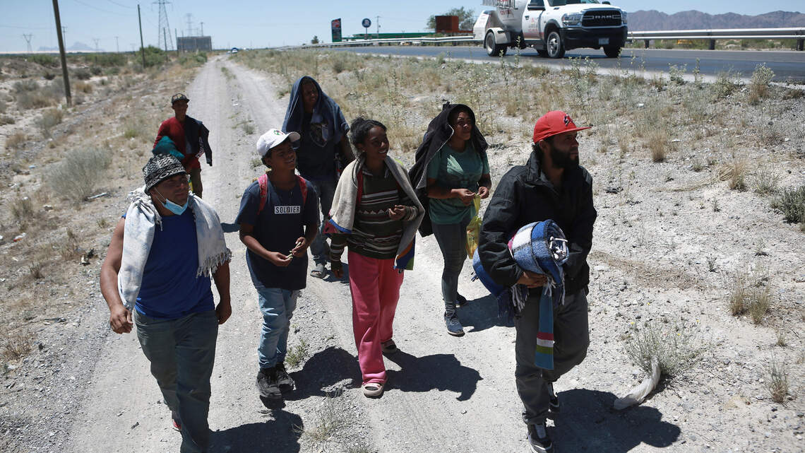 Migrants forced to cross dangerous desert in northern México due to increased surveillance