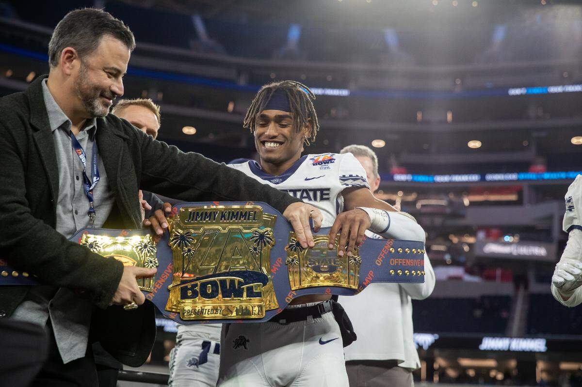 The Jimmy Kimmel LA Bowl, Saturday, December 18, 2021, in Inglewood, CA. (Jeff Lewis)