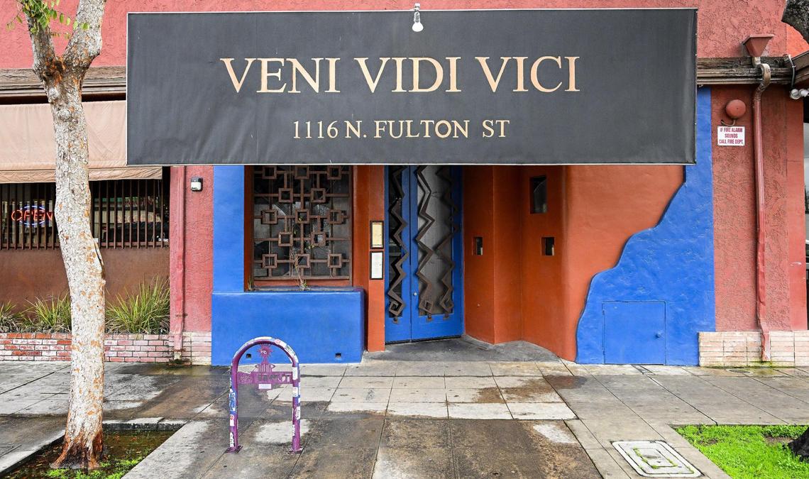 Veni Vidi Vici is was voted the most romantic spot for dining in the Fresno area in a Fresno Bee poll.