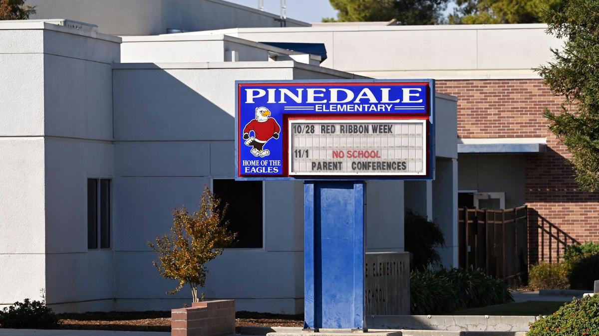 Pinedale Elementary parents and the school have been concerned about the homeless doing drugs and leaving drug paraphenalia on school grounds and the playground at night. Photographed Thursday, Nov. 7, 2024 in Pinedale.