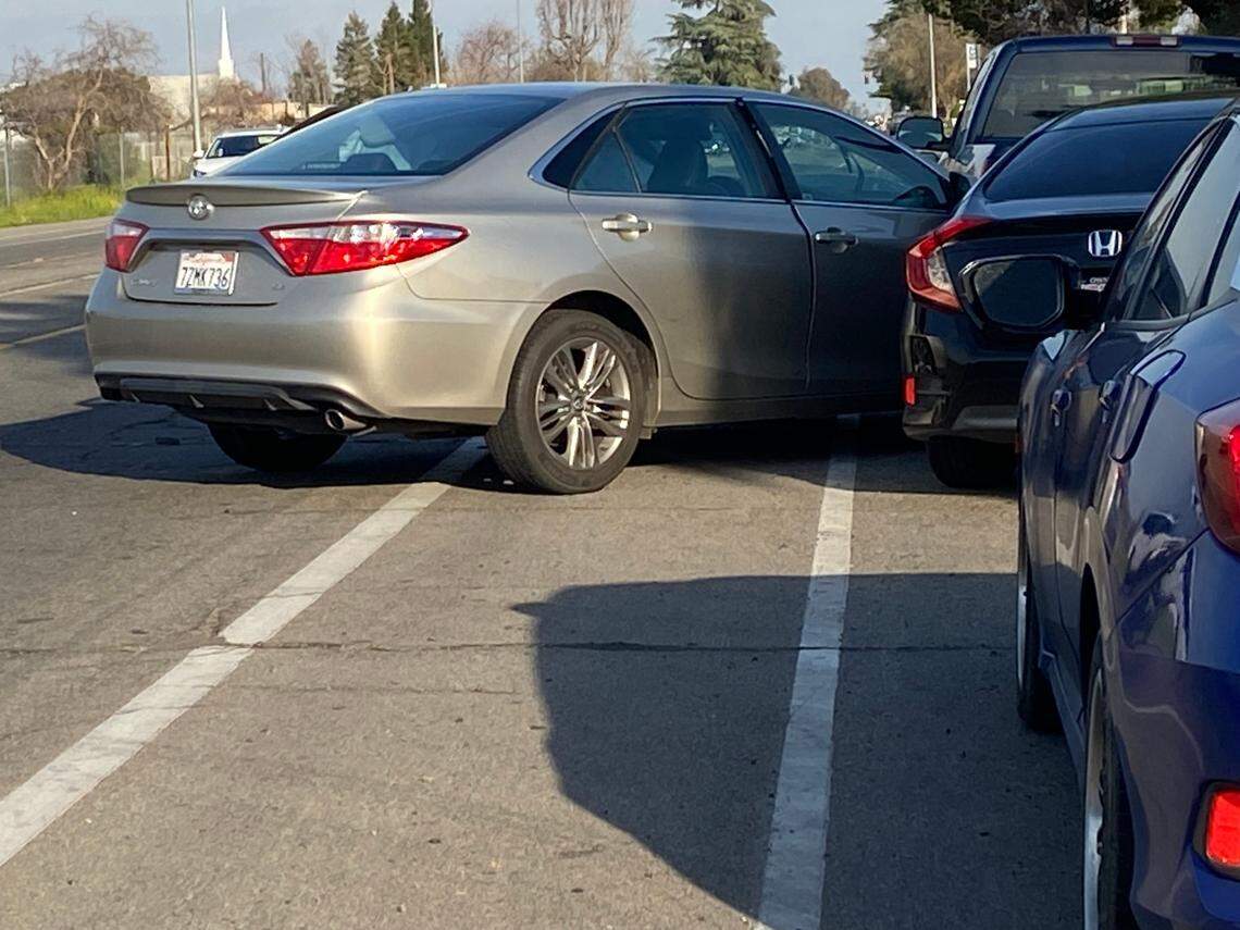 A man was taken into custody after Fresno police said he crashed into vehicles and then ran away into a neighborhood on Friday, March 3, 2023.