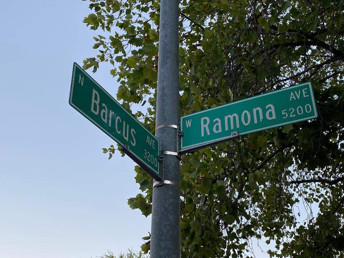 Police were investigating the scene of a suspicious death on Ramona near Barcus avenues in west Fresno on Monday, Oct. 3, 2022.
