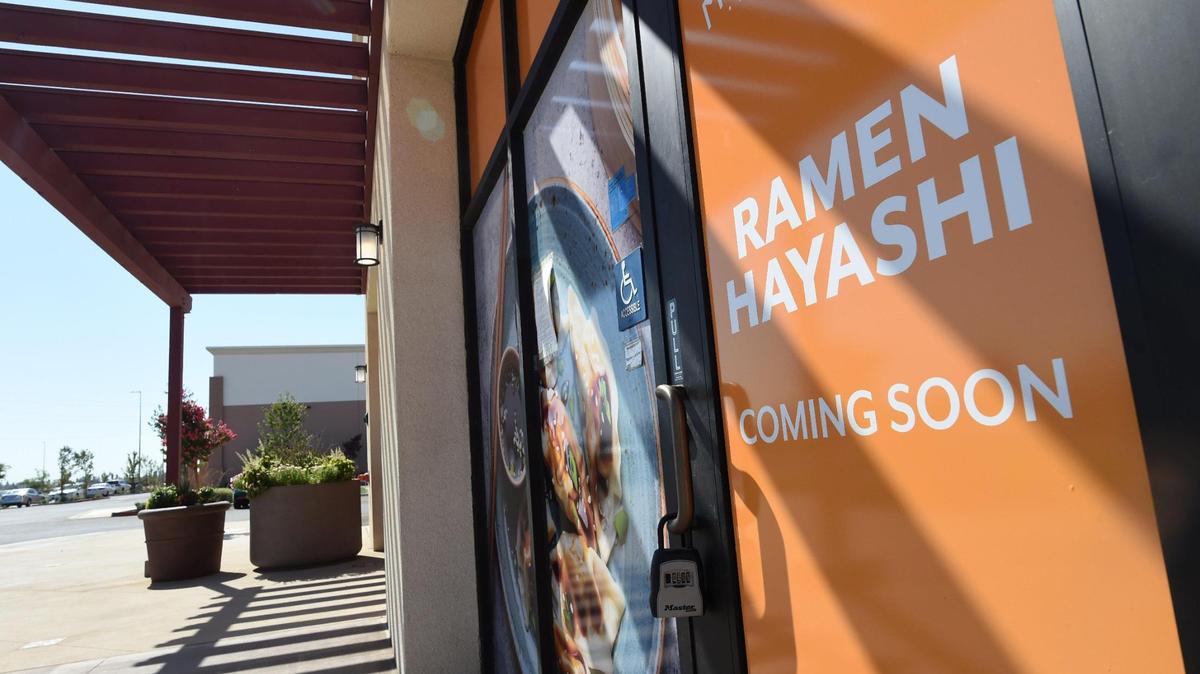 Ramen Hayashi is coming soon at the Marketplace at El Paseo shopping center in this file photo from August, 2021.