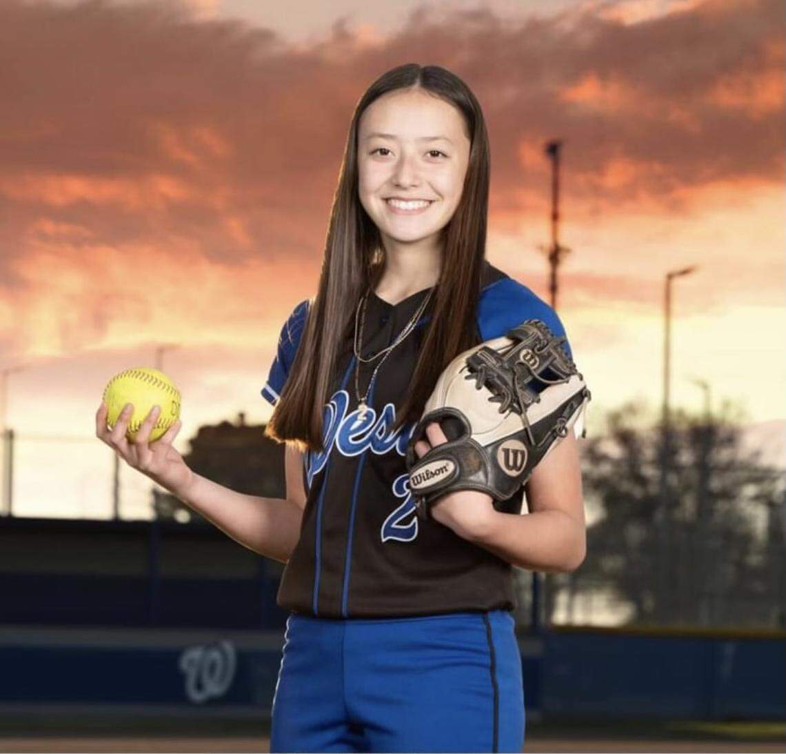 Hanford West softball player Marissa Cardona was killed in a car crash on Saturday, March 5, 2022.