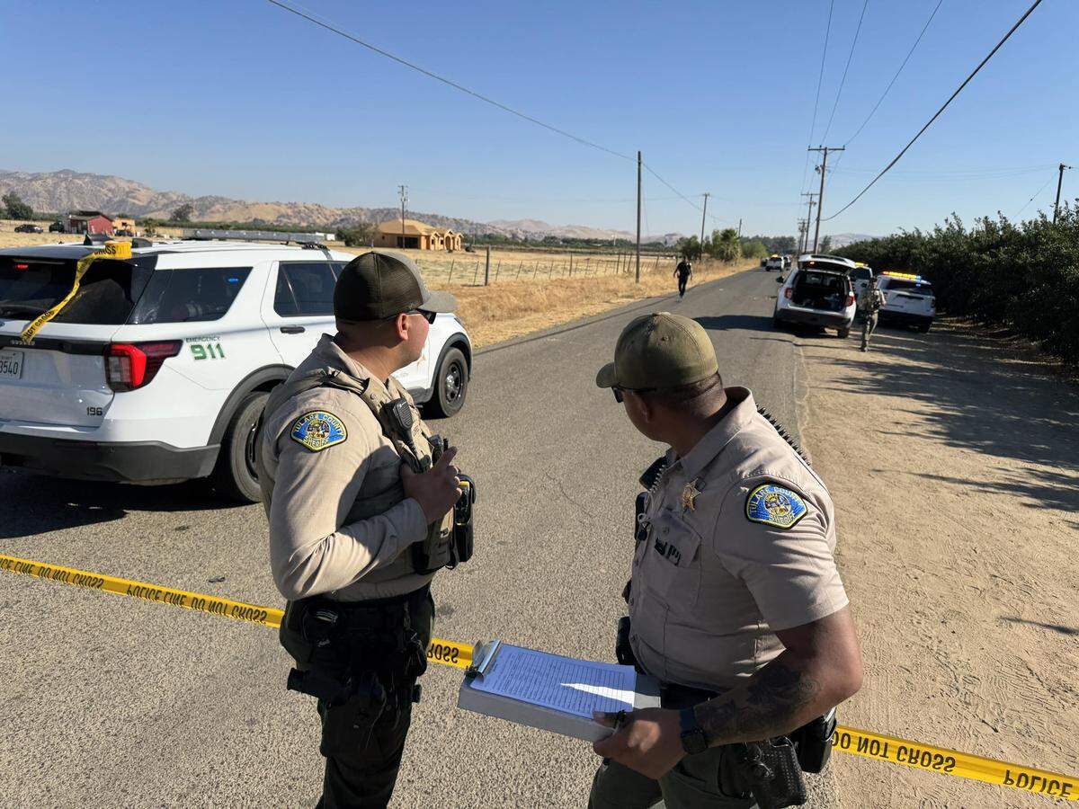 Deputies shot and killed a wanted suspect who allegedly killed his wife in Reedley on Saturday, Sept. 6, 2025. Deputies said the suspect was located in Woodlake and fired at deputies.