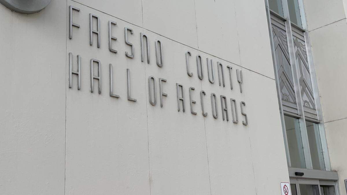 The Fresno County Hall of Records on Nov. 18, 2025.