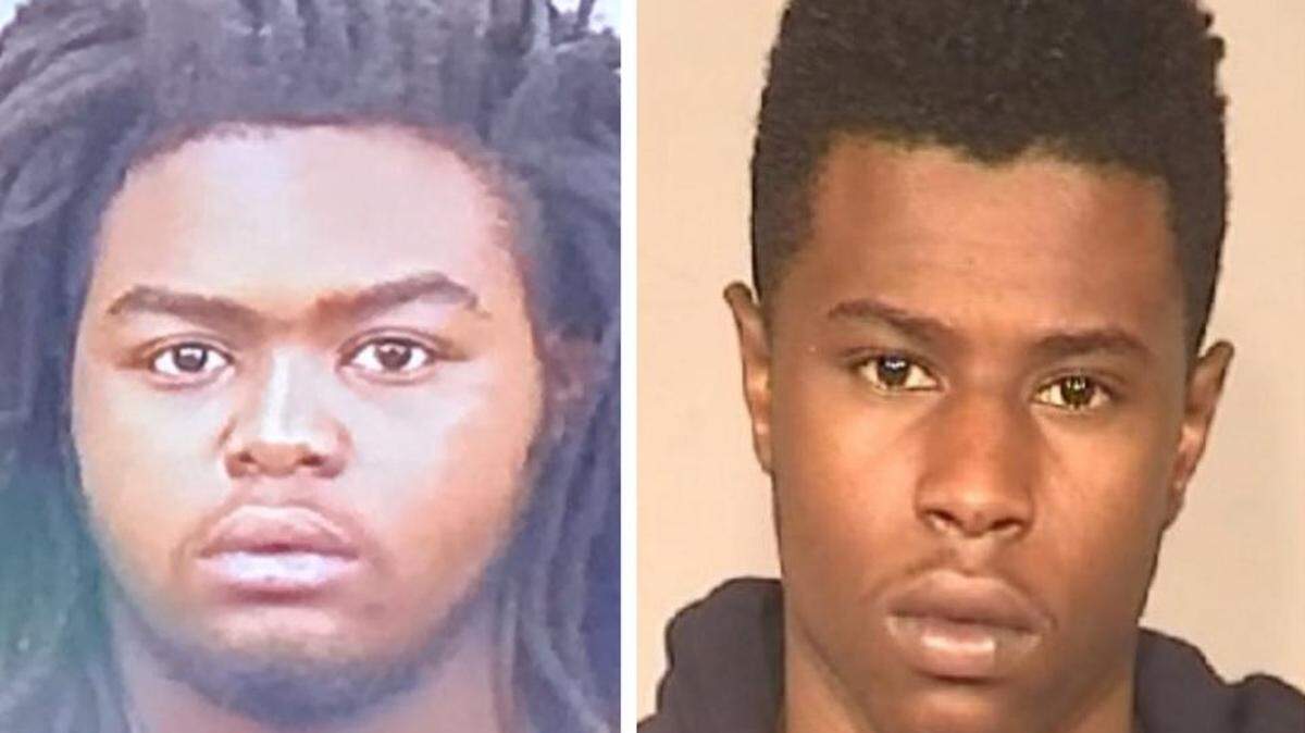 Kenneth Lee, 22, and Devon Fisher, 21, are shown.