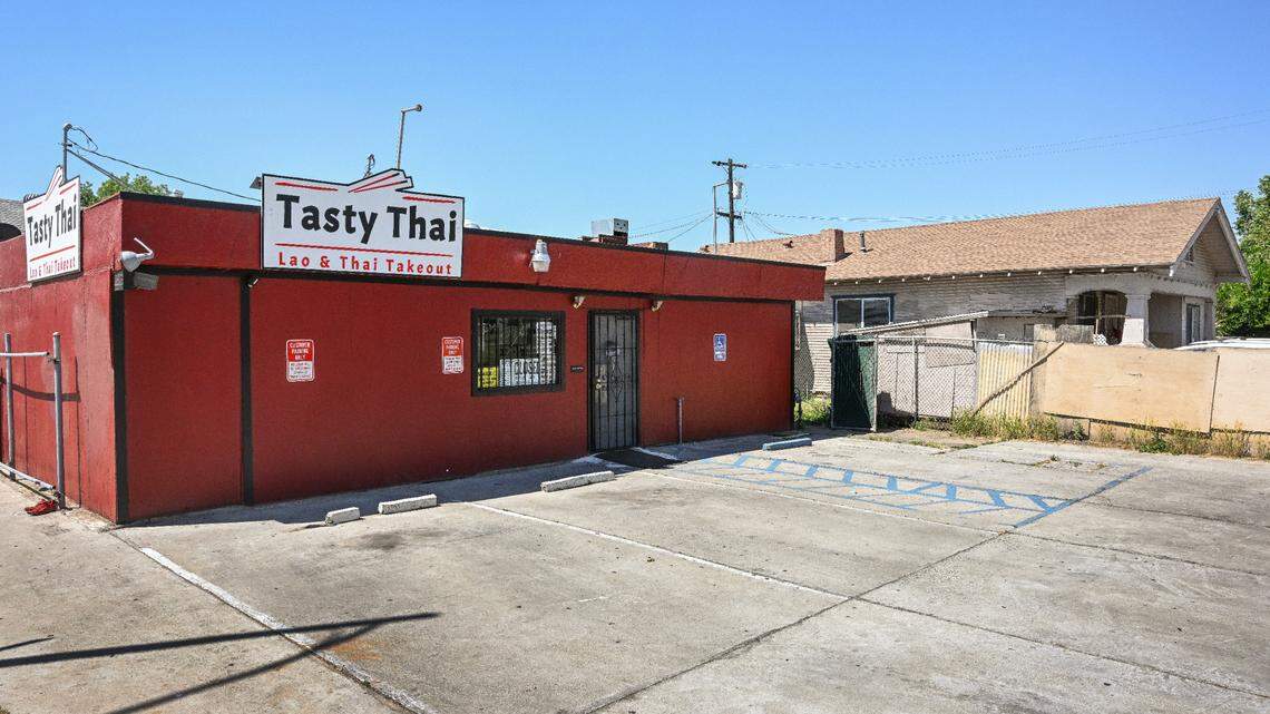 Tasty Thai, located on First Street near Belmont Avenue in Fresno.