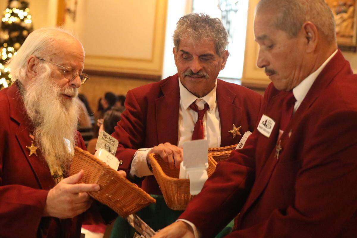 The collection baskets at two&nbsp;Central Valley-area Catholic churches have gone high-tech, with credit card readers strapped to the sides as the straw woven baskets are passed down rows of pews so parishioners can&nbsp;tap&nbsp;in $20 or $40 donation increments&nbsp;during mass.