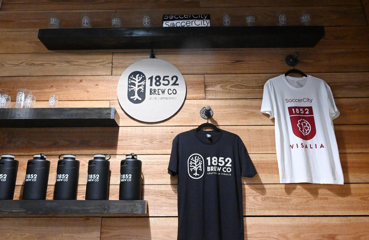 Jeremy Schultz, owner of Soccer City where a craft brewery is matched with an indoor soccer facility, offers a tour on Wednesday, Sept. 14, 2022 in Visalia.