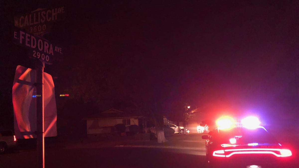 Fresno Police are investigating a shooting that struck an occupied home and vehicle Saturday night on Fedora Avenue and Callisch Street, according to Lt. Tim Tietjen.
