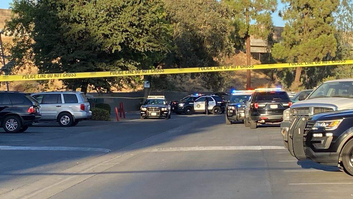 A young man was shot and killed Saturday evening at an an apartment complex on the 4400 block of Cornelia Avenue, just west of Highway 99 in Fresno.