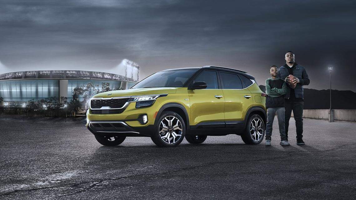 Las Vegas Raiders running back Josh Jacobs will appear in a Super Bowl commercial about youth homelessness.