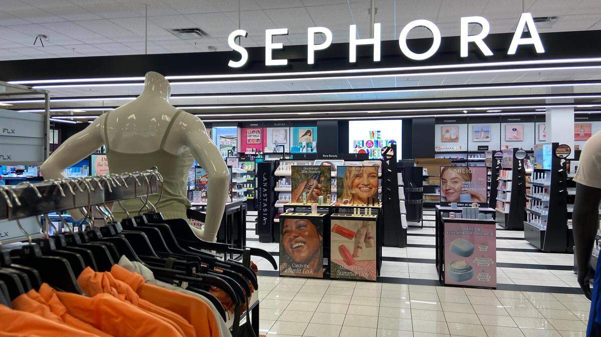 Sephora stores, like this one pictured inside the Clovis Kohl’s store at Sierra Vista Mall, are opening in more and more Kohl’s stores in the Valley. The latest opens in Fresno Wednesday.
