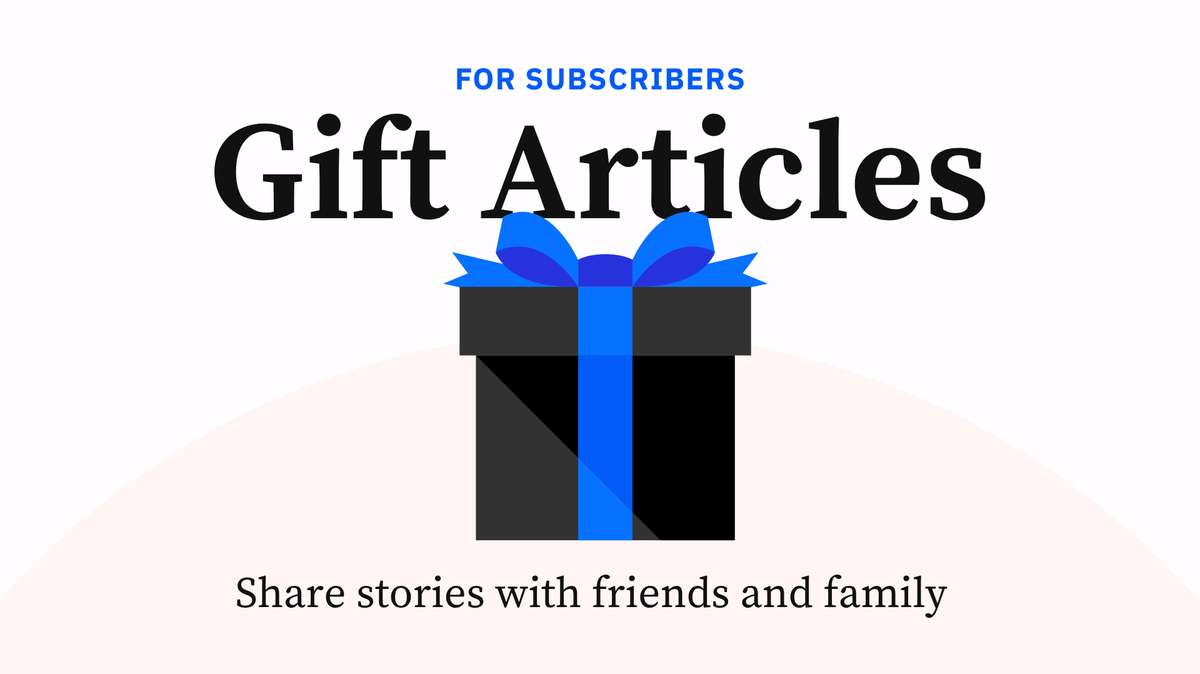 New for subscribers: You can now gift up to 10 free articles a month to friends and family. Share the stories you care about — from breaking news to local features.