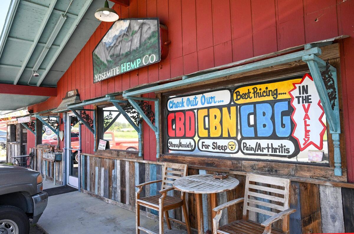 Yosemite Hemp Co. is a CBD shop in Friant that also serves as an event space where you can find classic cars, crafted bird houses and barbecue.