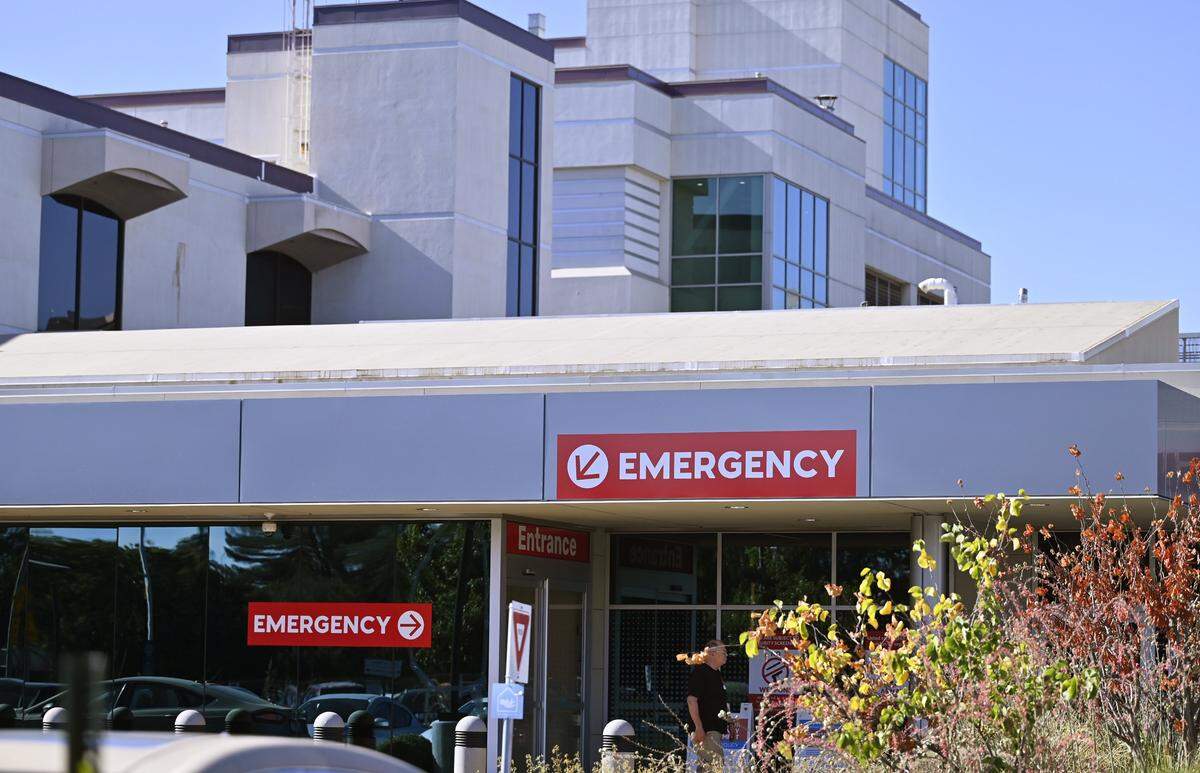Kaweah Health is facing a state investigation in a wrongful death lawsuit. Photographed Monday, Aug. 4, 2025 in Visalia.