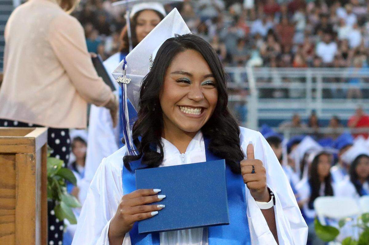 Caruthers High School graduates 167 students Friday night (June 2).