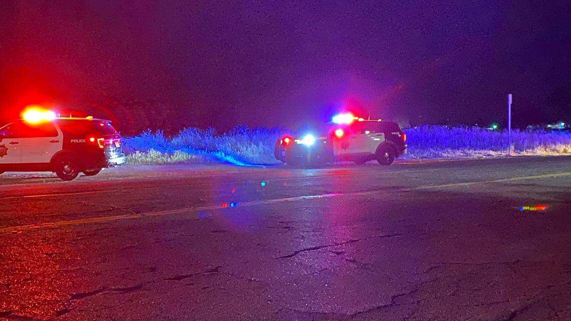 A woman was stabbed in the upper body west of highway 99 in Fresno, California on Saturday, March 26, 2022.