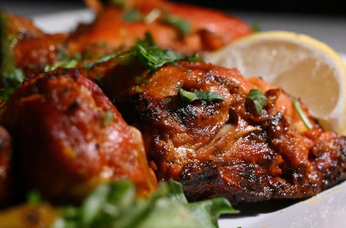 Tandoori chicken is a popular dish at the new Gulab Indian Bistro, specializing in Northern Indian cuisine at the corner of Shaw and Fowler avenues in Clovis.