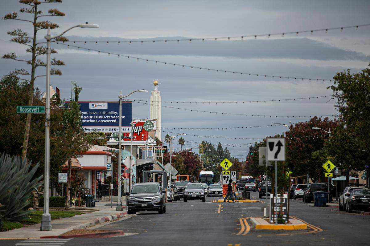 Fresno’s eclectic Tower District was cited as a key asset of the city in a ranking released Tuesday by U.S. News & World Report.