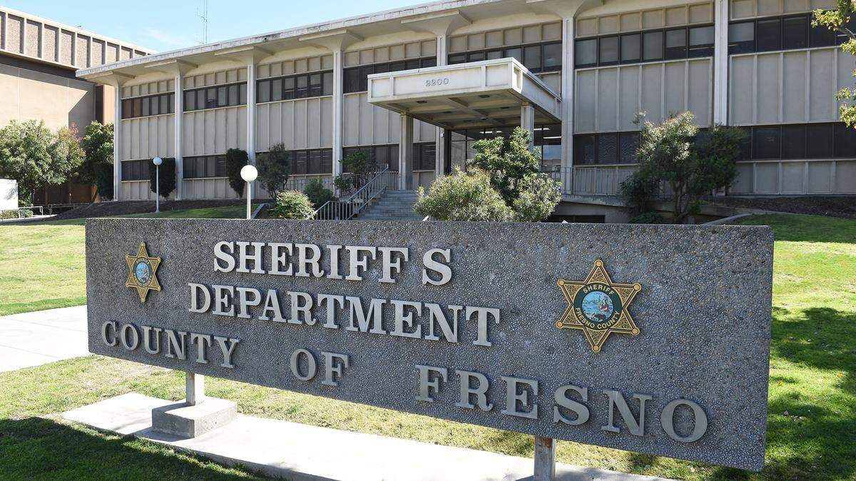 The Fresno County Sheriff’s Department at 2200 Fresno St. is shown in a photo dated March 2, 2021. 