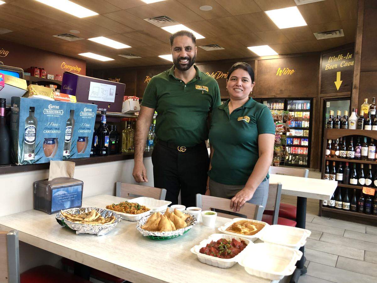 Punjabi Naan, a food court restaurant located inside their gas station Loma Vista Market near McCall Avenue and Highway 180, was voted as having the best gas station food in the Fresno area. Andy Singh and Harmeet Mand are co-owners of Punjabi Naan, as well as the Loma Vista Market.