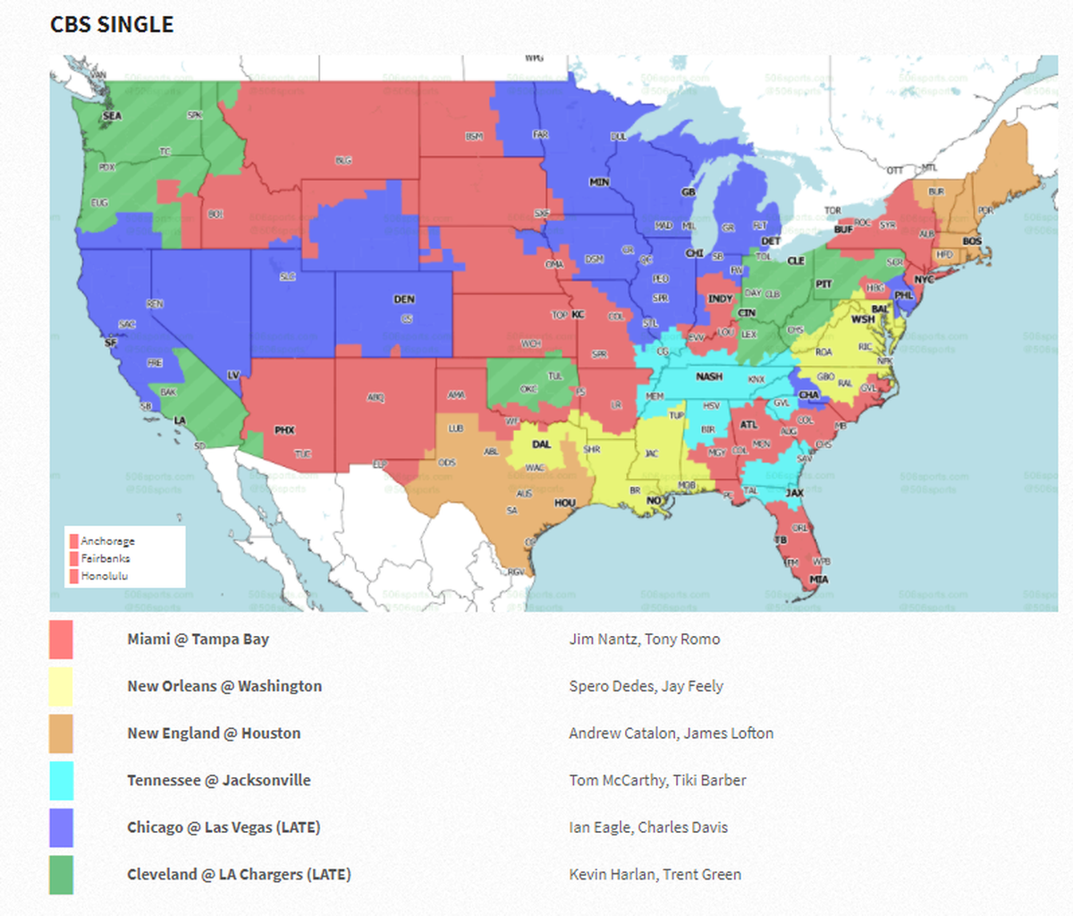 TV Map