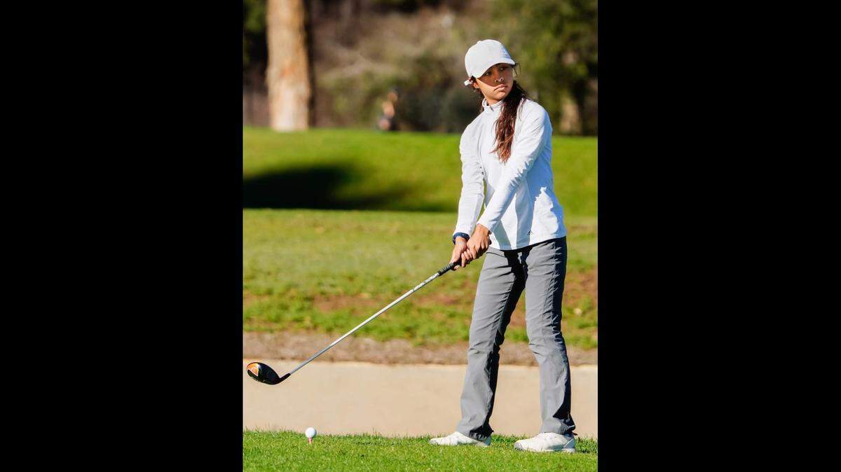 Mia Solano of Clovis East golf is the winner of The Bee’s Athlete of the Week poll for Nov. 7-12.