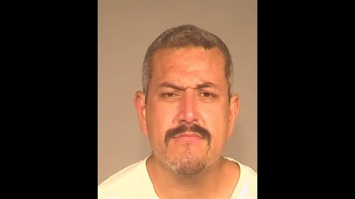 Fresno police arrested Luis Gallegos, 36, after he allegedly stole a vehicle with children inside from a gas station on Friday, Jan. 18, 2019.