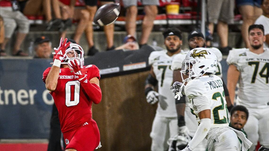 What TV channel is the Fresno State-Sacramento State college football game on?