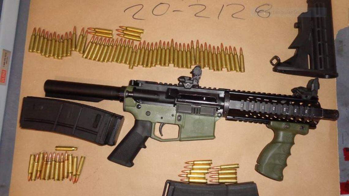 A “ghost gun,: manufactured without serial numbers, was seized Sunday night by Selma Police after a traffic stop.