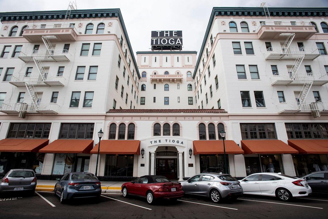 The Tioga-Sequoia Brewing Company taproom in Merced, Calif., on Thursday, Feb. 23, 2023. According to Tioga-Sequoia Brewing Company President Michael Cruz, the taproom is expected to open in April.