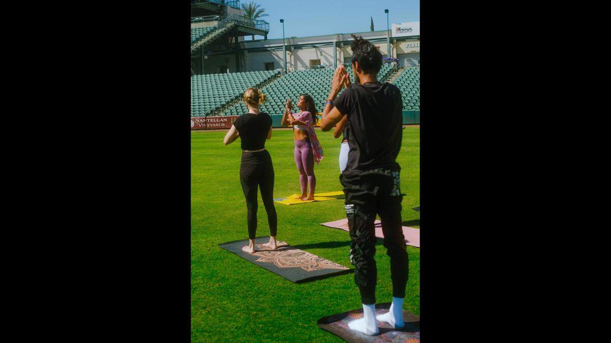 A yoga festival called #HASHTAGPRETTYFEST will be held Sunday in downtown Fresno, offering a lineup of seven classes that each teach a different type of yoga. The event runs 10 a.m.-6 p.m. at Chukchansi Park. In addition, there will be live music and multiple vendors and eateries.
