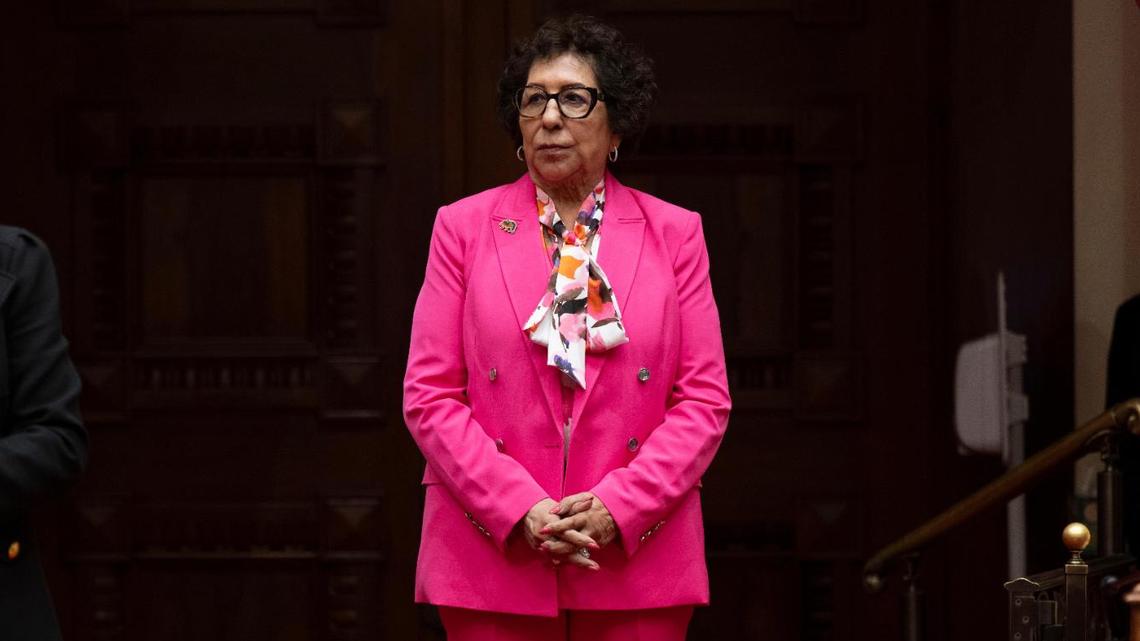 Fresno leader Margarita Rocha was honored Monday afternoon in Sacramento with the Latino Spirit Award for achievement in public service.