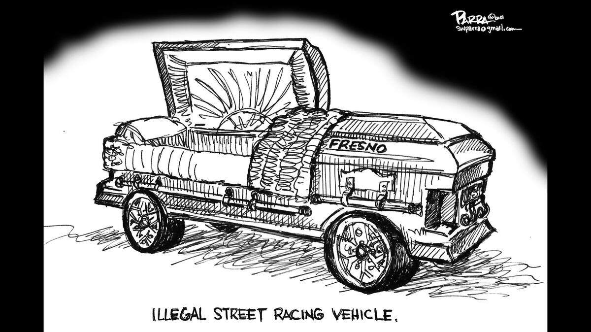 Illegal street racing.