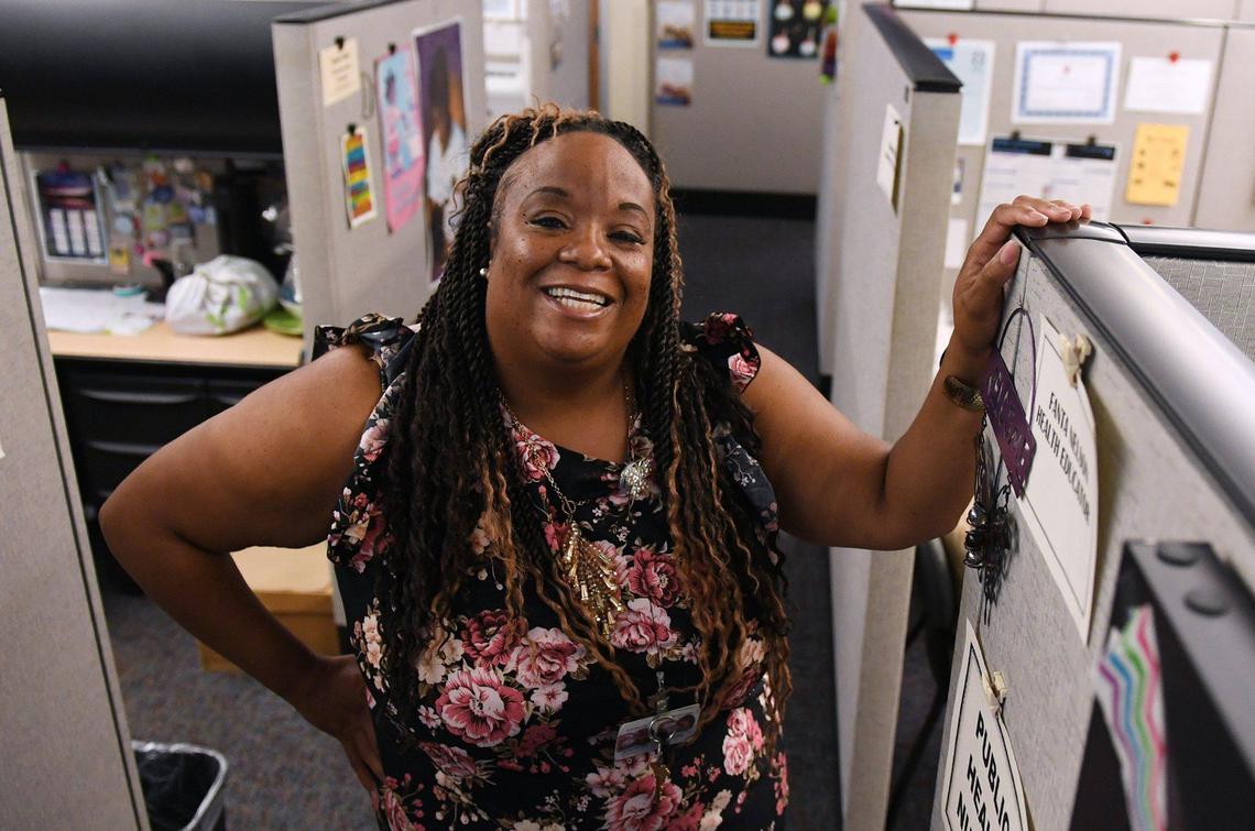 Fanta Nelson works at West Fresno Regional Center. Photographed Wednesday, Aug. 26, 2020 in Fresno.