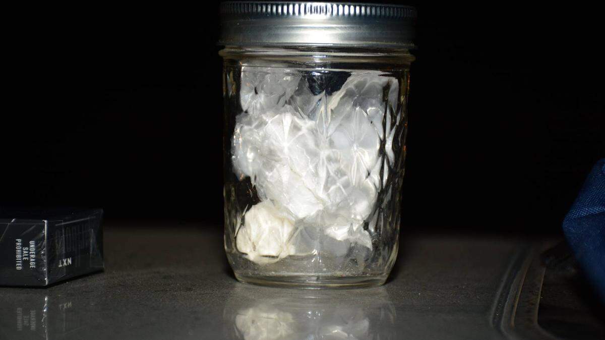 Cocaine packaged for sale was seized from a driver Monday night in southeast Fresno.