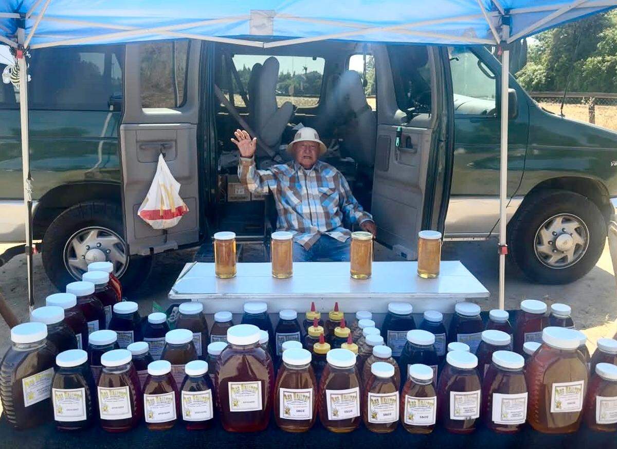 Richard Sanchez, AKA the Clovis Honey Man, sold honey near Temperance and Olive avenues for the past 18 years. In his interactions with customers, Sanchez often would share scripture and pray with or for them. He died May 12, 2026, at age 91 due to pancreatic cancer.