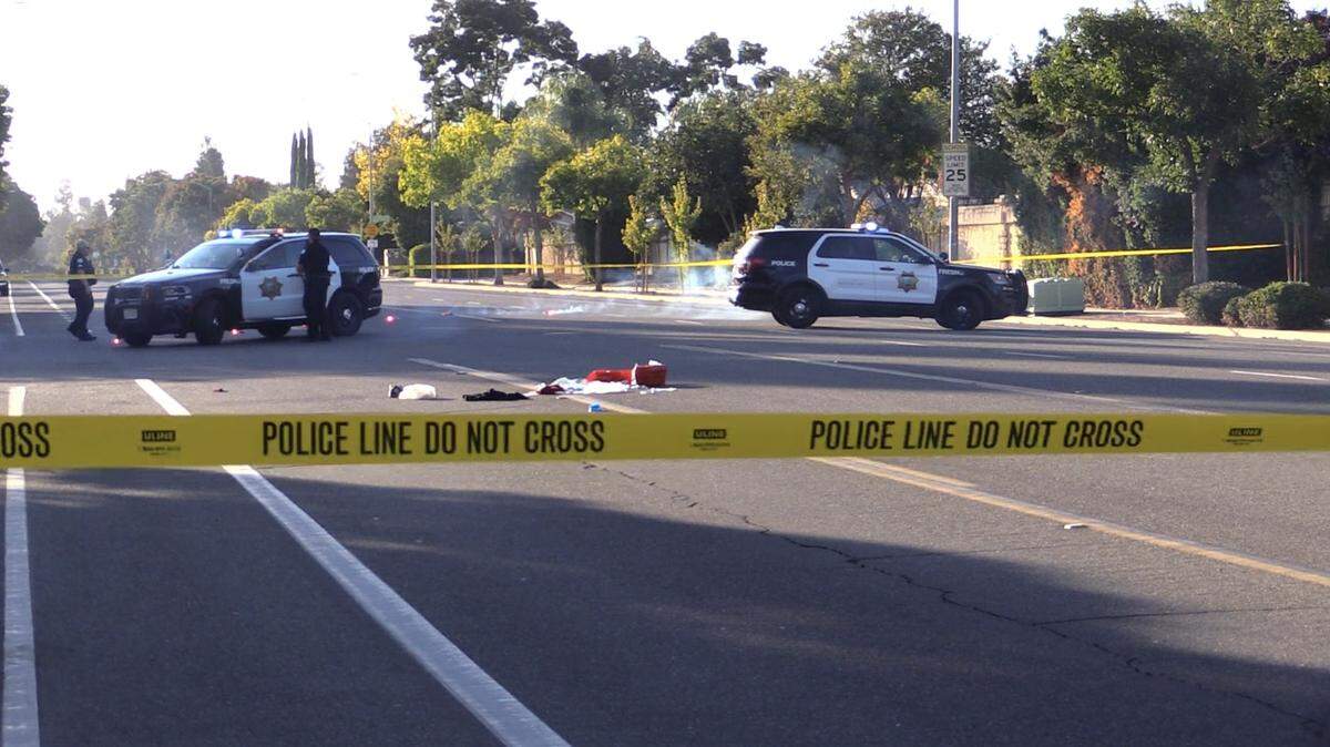 An investigation is underway after a teenager was seriously injured while crashing on a quad in Fresno, California on Sunday, Oct. 15, 2023.